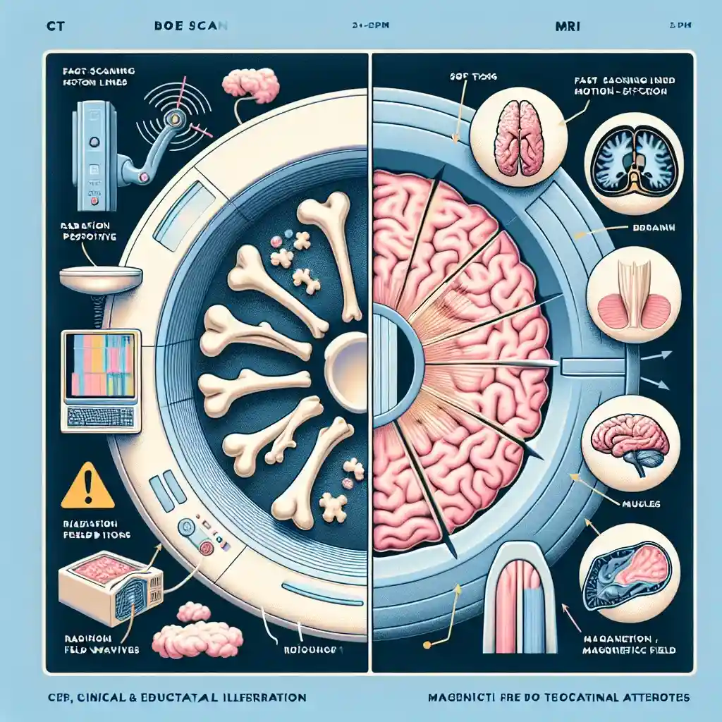 Основные отличия между КТ и МРТ
